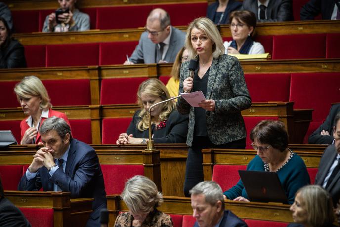 Aurelien Morissard / IP3; Paris, France le 18 decembre 2018 - Seance de Questions au Gouvernement a l Assemblee Nationale, en presence Barbara Pompili.