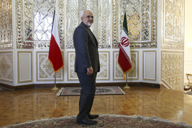 Le ministre des affaires étrangères iranien, Mohammad Javad Zarif, à Téhéran, en 2015.