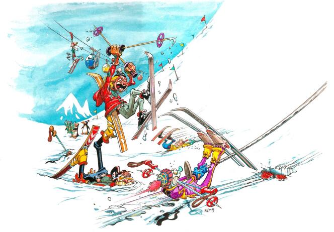 Il arrive qu’aucune faute ne puisse être reprochée à l’un des skieurs, ne serait-ce que parce que les circonstances de la collision sont indéterminées.