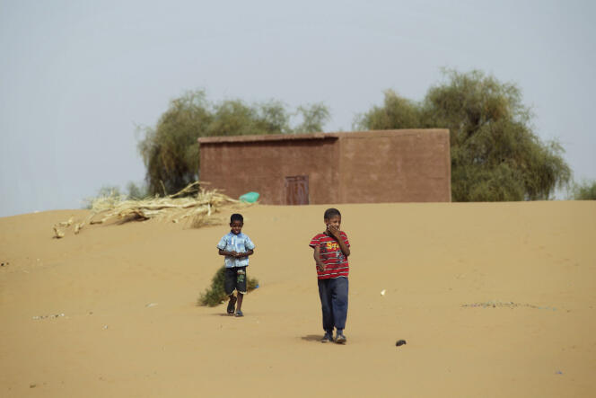 A Moghtar-Lajjar, en Mauritanie, en mai 2012.