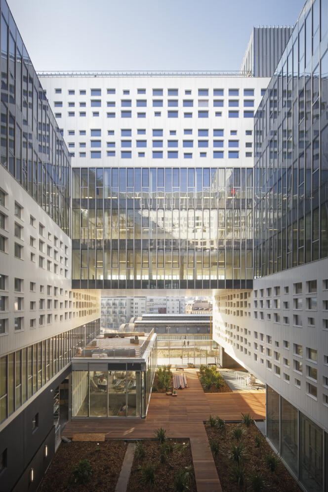 Le Panorama conçu par l’architecte Marc Mimram à Paris (13e).