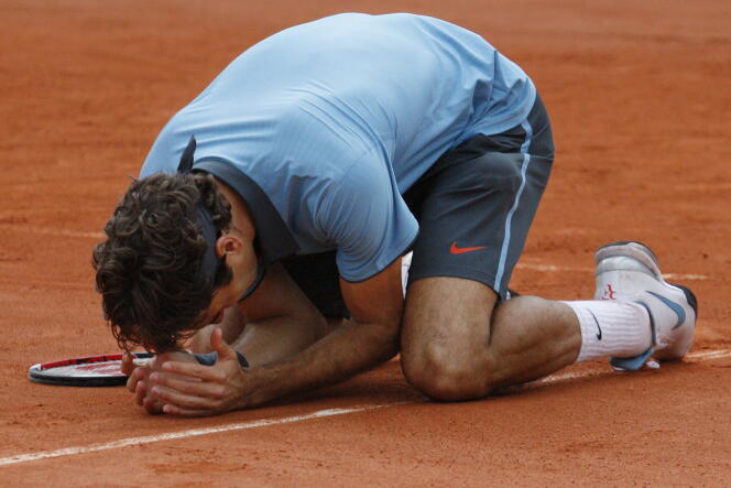 Roger Federer savoure enfin sa victoire à Roland-Garros en 2009