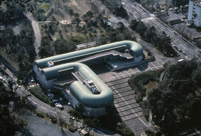 Kitakyushu City Central Library, préfecture de Fukuoka (Japon), 1974.