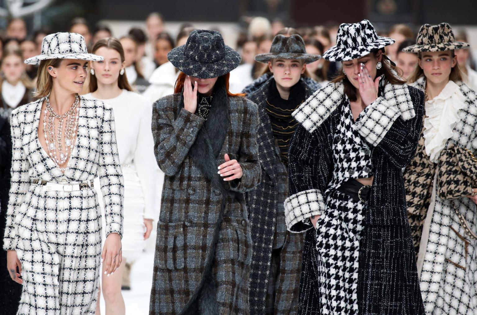 Le dernier défilé Chanel imaginé par Karl Lagerfeld