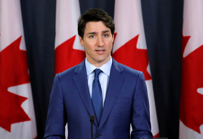 Justin Trudeau, le 7 mars, à Ottawa.