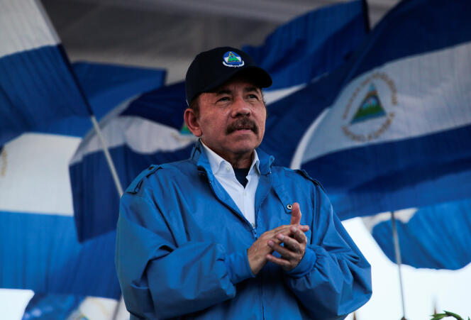 Le président du Nicaragua Daniel Ortega à Managua, le 5 septembre 2018.