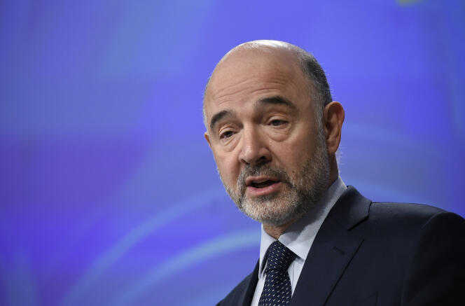 Le commissaire européen aux affaires économiques et monétaires, Pierre Moscovici, à Bruxelles, le 27 février.