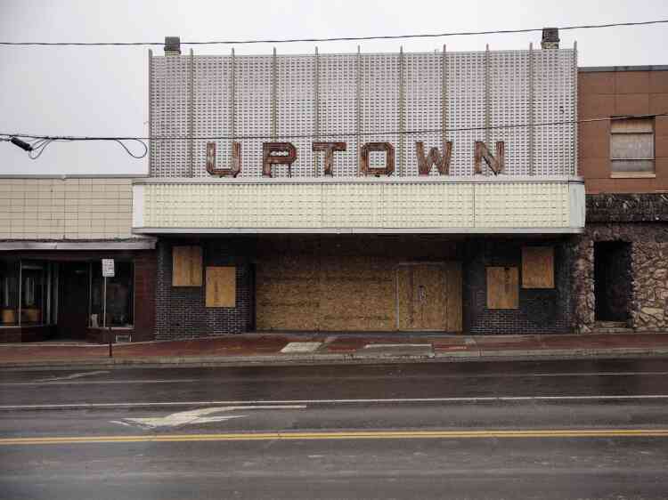 A Youngstown, dans l’Ohio. La ville est marquée par le déclin de la sidérurgie.