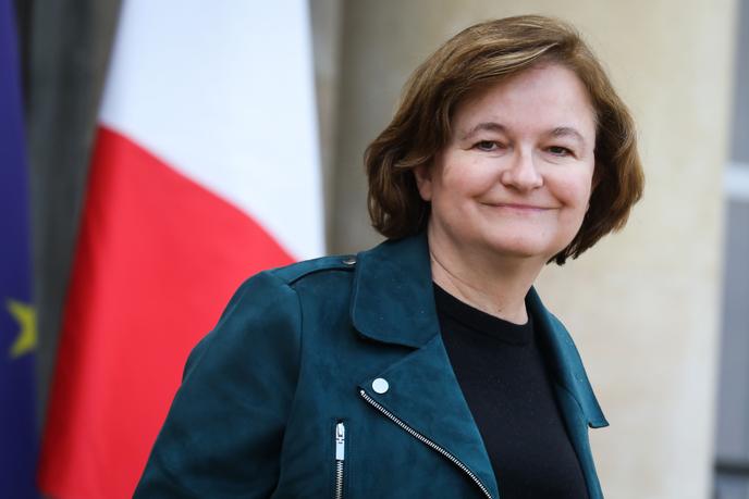 La ministre des affaires européennes Nathalie Loiseau, à la sortie du conseil des ministres à l’Elysée, le 30 janvier à Paris.