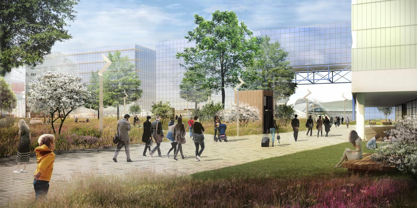 Autour De Sa Nouvelle Gare Rennes Se Dote D Un Nouveau Centre Ville Elargi Et Vegetalise