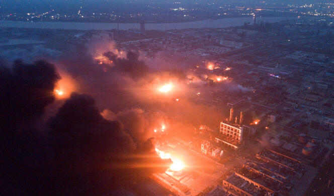 Explosion le 21 mars à Yancheng.