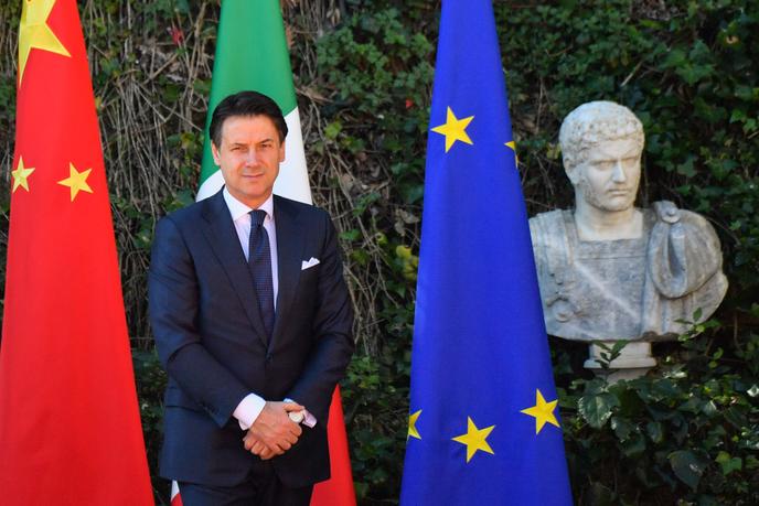Le premier ministre italien Giuseppe Conte.