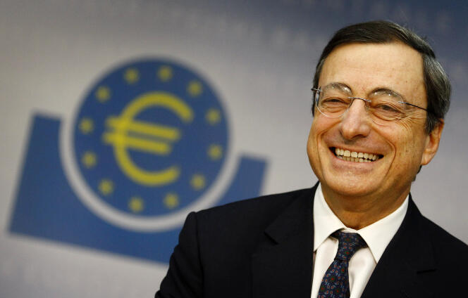 Le président de la Banque centrale européenne, Mario Draghi, à Francfort (Allemagne), en novembre 2011.