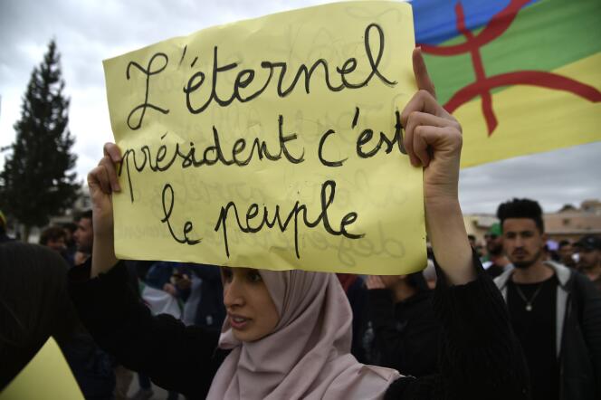 Manifestation à Béjaïa, le 26 mars.