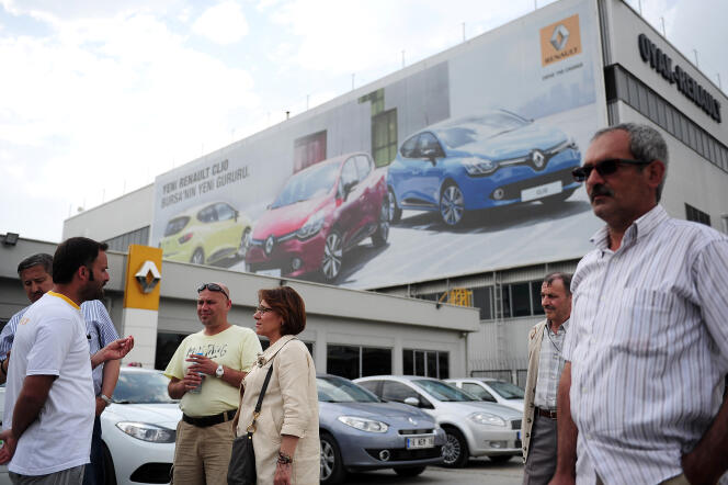 L’usine Renault de Bursa, en Turquie, en mai 2015.