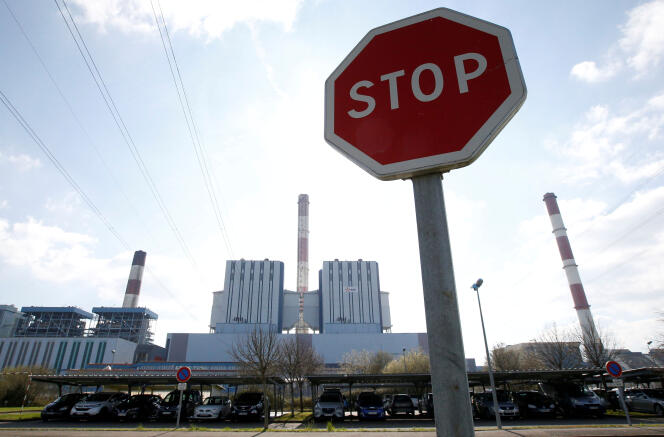 La centrale à charbon de Cordemais près de Nantes (Loire-Atlantique), en France, le 21 mars 2019.