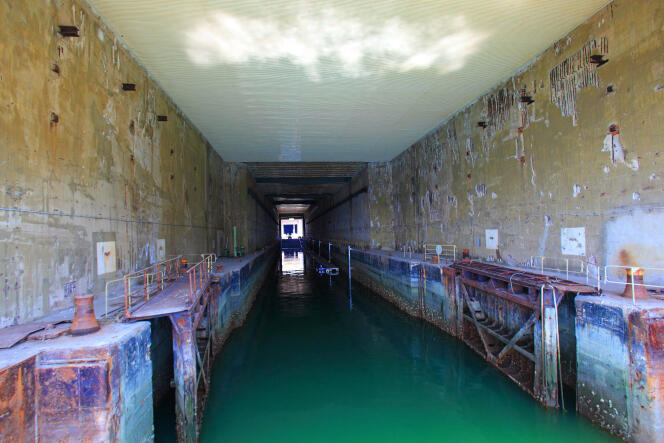 Base sous-marine de la seconde guerre mondiale, à Lorient.