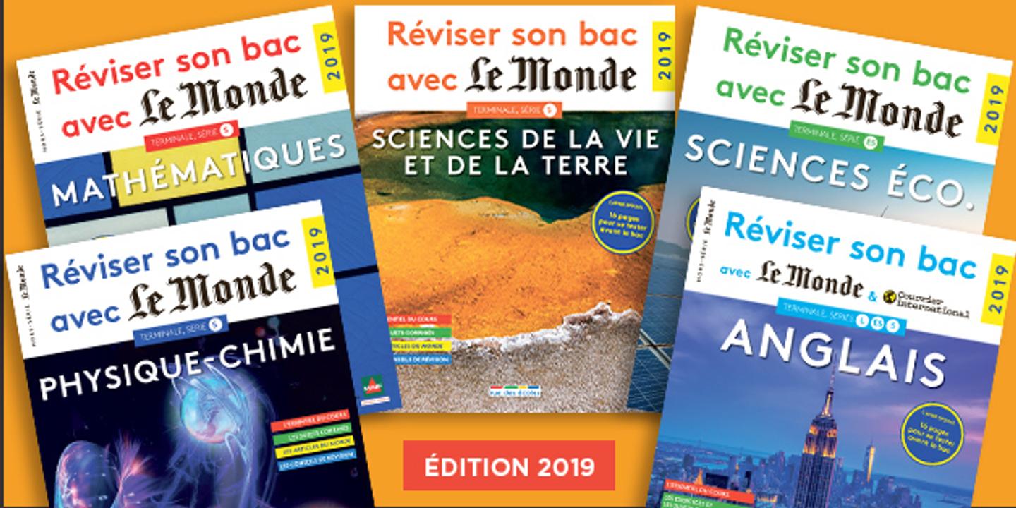 Bac 2019 : 10 hors-séries pour réviser avec « Le Monde