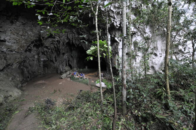 La grotte de Callao (Philippines) où ont été retrouvés les restes fossiles d’« Homo luzonensis ».