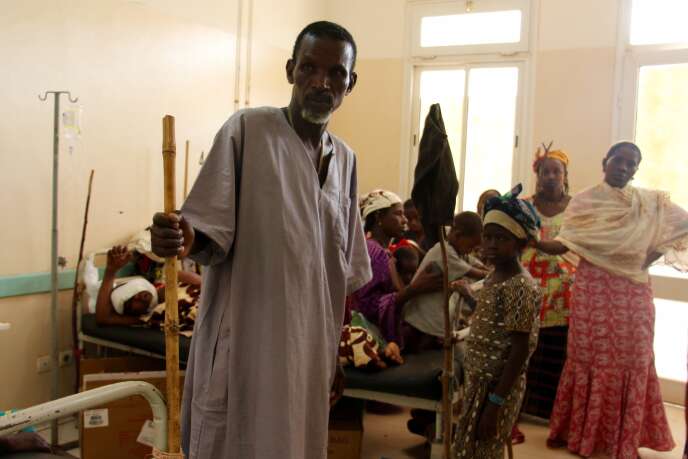 A l’hôpital de Mopti, dans le centre du Mali, en mars 2019.