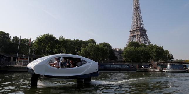Seabubbles reprend ses essais sur la Seine