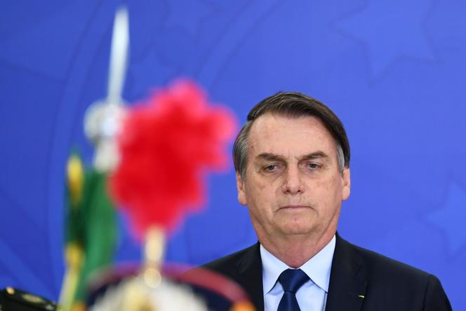 Le président brésilien Jair Bolsonaro le 5 avril à Brasilia.