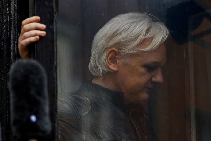 Julian Assange, à Londres, en 2017.
