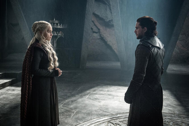 Daenerys Targaryen et Jon Snow.