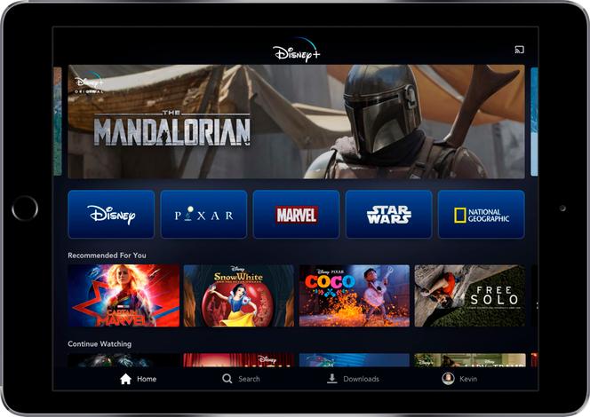 Disney devoile Disney sa plate forme video concurrente de Netflix