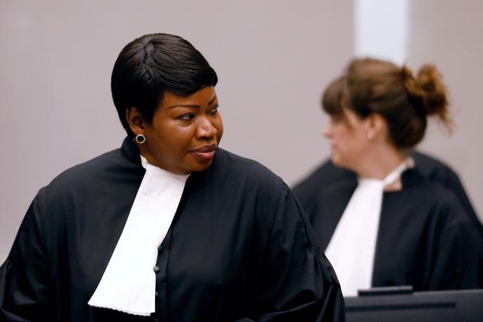 La procureure de la CPI, Fatou Bensouda, en août 2018 à La Haye.