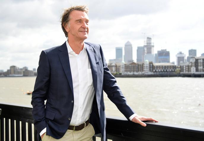 Jim Ratcliffe, le patron de l’entreprise pétrochimique britannique Ineos, à Londres, en avril 2018.