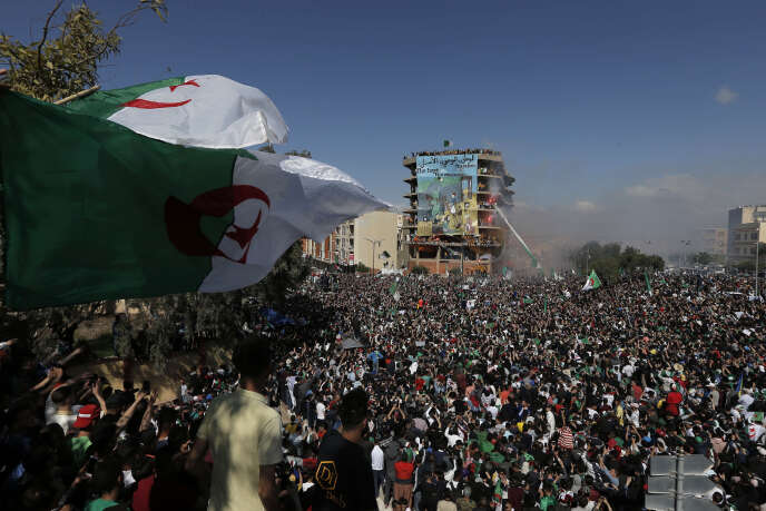 Manifestation à Alger, vendredi 26 avril.