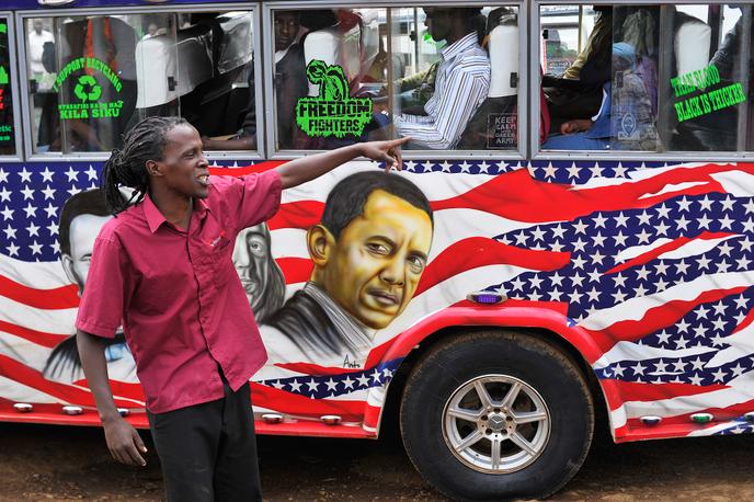 Un chauffeur de « matatu » à Nairobi, en juillet 2015.