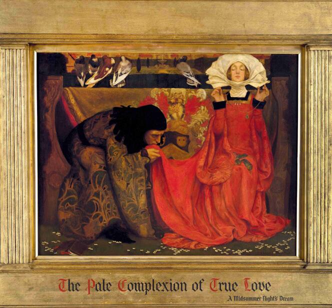 Eleanor Fortescue Brickdale : « The Pale Complexion of True Love » [« La Pâleur du véritable amour »], 1899, huile sur toile, 71,4 x 91,8 cm. Collection particulière.