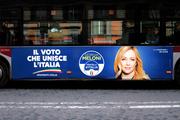Campagne des Fratelli d'Italia à Rome en février 2018.