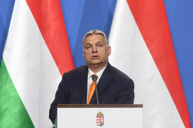 Le premier ministre hongrois, Viktor Orban, à Budapest, le 2 mai.