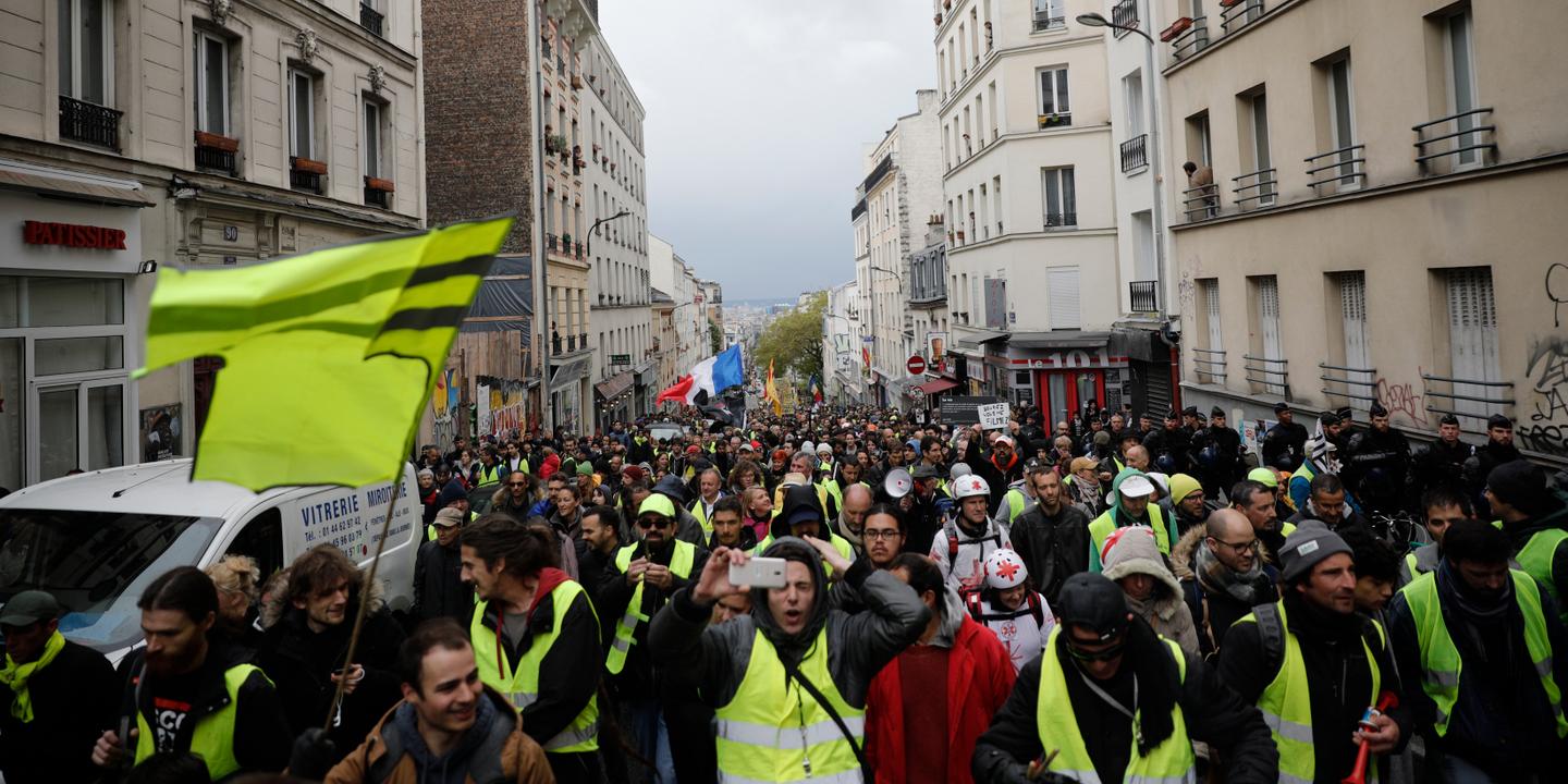 Gilets Jaunes 18 900 Manifestants Samedi Plus Faible