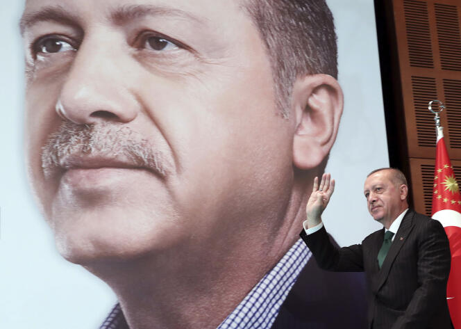 Le président Recep Tayyip Erdogan a Ankara, le 27 avril.
