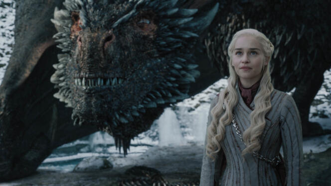 Emilia Clarke (Daenerys Targaryen) dans une scène de l’épisode 4.