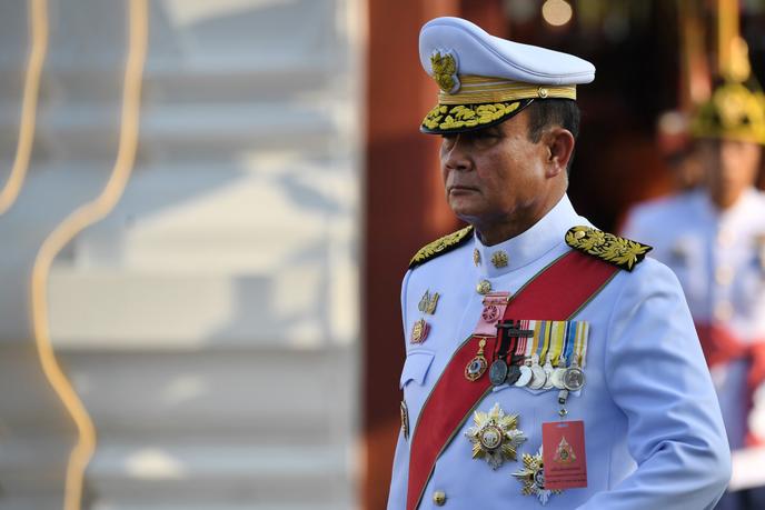 Le général Prayuth Chan-o-cha, au pouvoir depuis le coup d’Etat de 2014, le 5 mai 2019.
