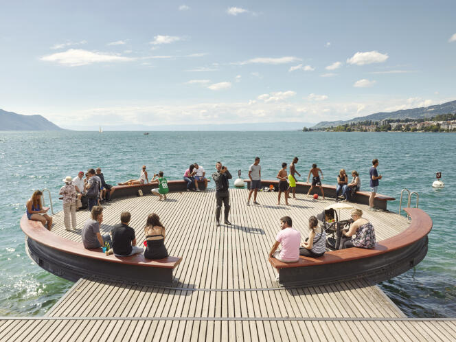 Le lac Léman à Montreux, en Suisse, en 2016.