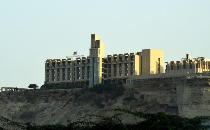 L’hôtel 5 étoiles Pearl Continental hotel, à Gwadar.