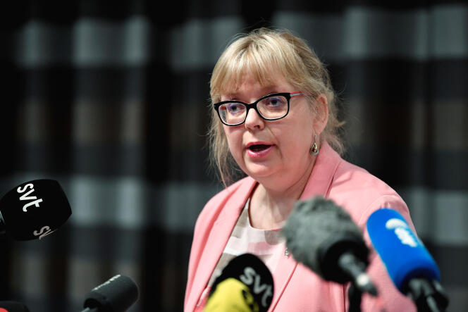 Eva-Marie Persson, procureure adjointe suédoise, annonce, le 13 mai, la réouverture de l’enquête visant Julian Assange pour viol.