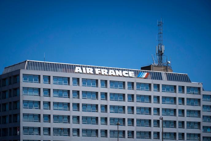 Le siège d’Air France-KLM, à l’aéroport Roissy-Charles de Gaulle, près de Paris, en août 2018.