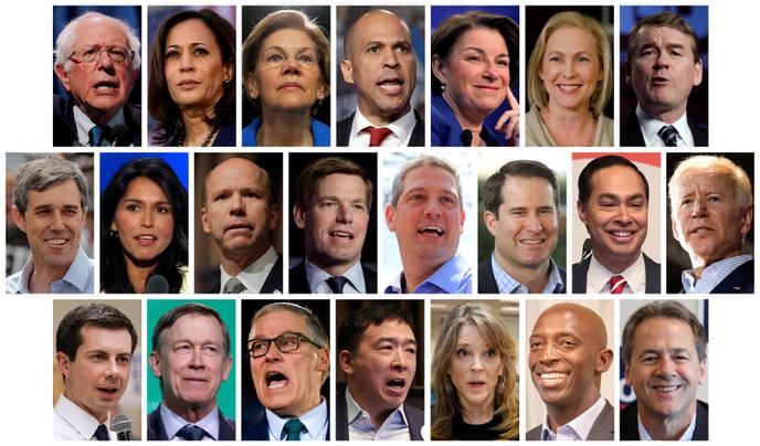 Etats Unis Les Raisons Du Trop Plein Democrate Pour L Investiture Presidentielle