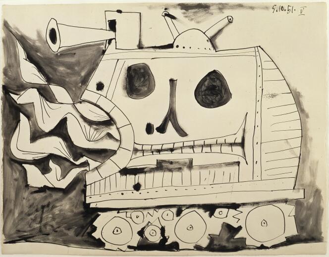 « La Guerre », 5 octobre 1951, Paris, dation Pablo Picasso, 1979.