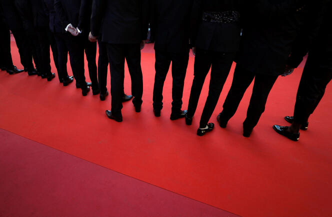 Sur le tapis rouge lors de la 72e édition du Festival de Cannes, le 15 mai.