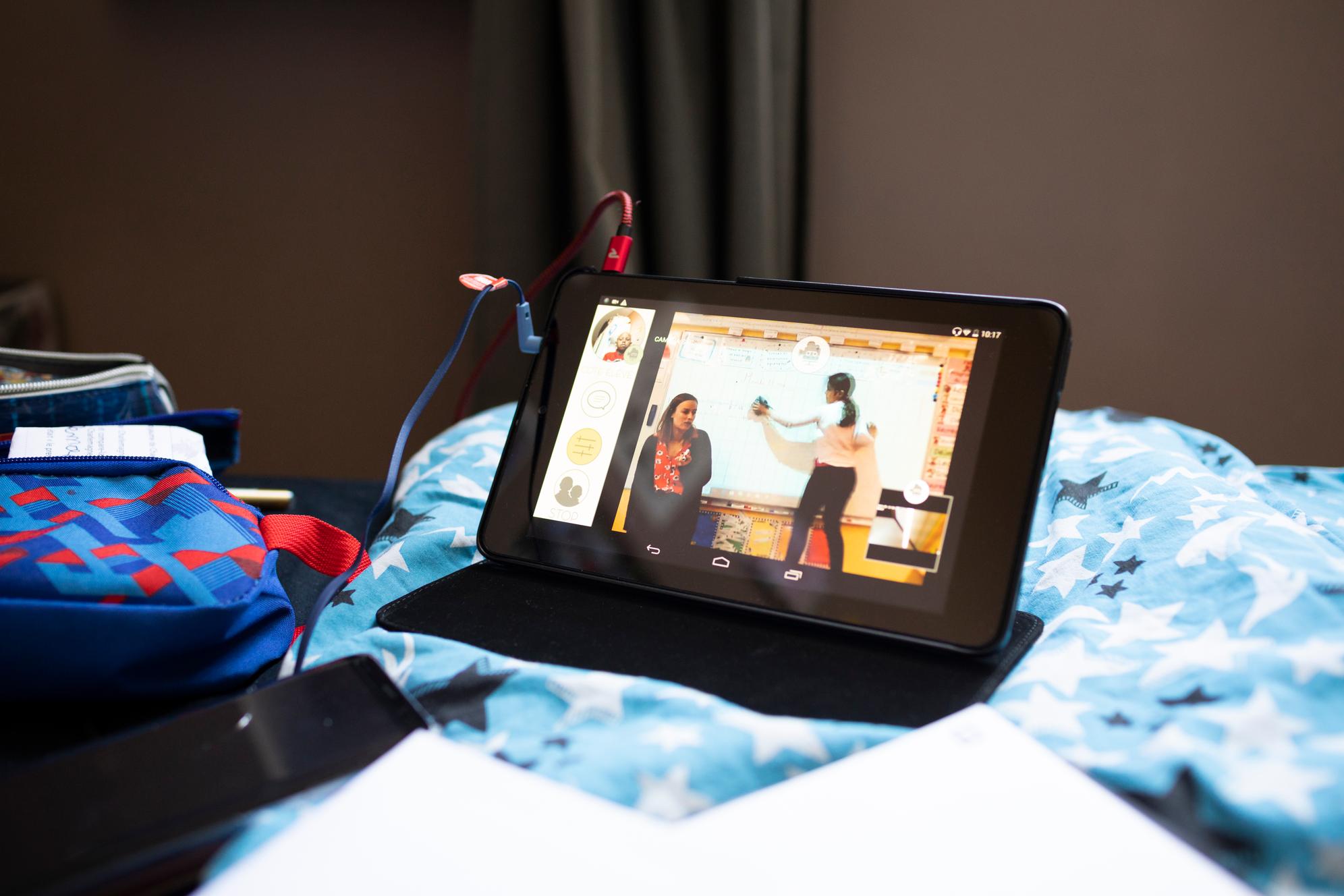 Avec Mon Cartable connecté, les enfants malades gardent leur classe