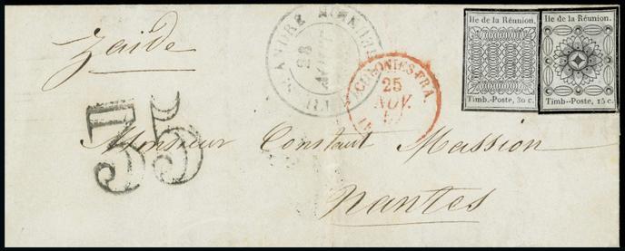 La Réunion, 1850 : prix de départ 50 000 euros.