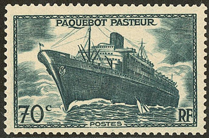 25 000 euros pour ce « Paquebot Pasteur » sans surcharge.
